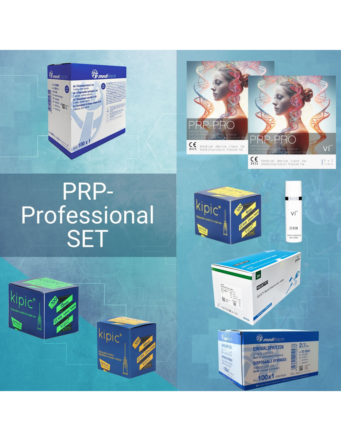 Buy PRP Professional Set - Perfect for PRP experts | Top quality