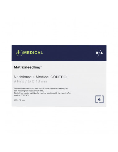 Naaldmodule 9 pin 0,18 mm (5 stuks) voor MEDICAL CONTROL