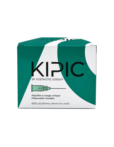 KIPIC® Mesotherapie naald 32G x 8mm | PU 100 stuks