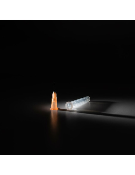 Aguja de microinyección KIPIC® 34G × 8 mm: la aguja desechable más fina