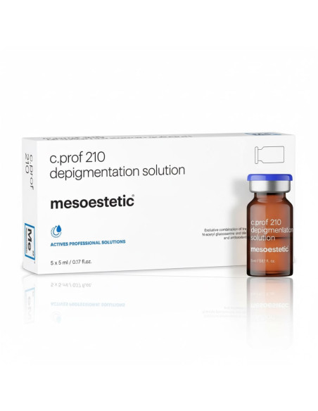 mesoestetic c.prof 210 Solución despigmentante con N-acetilglucosamina 5 x 5 ml