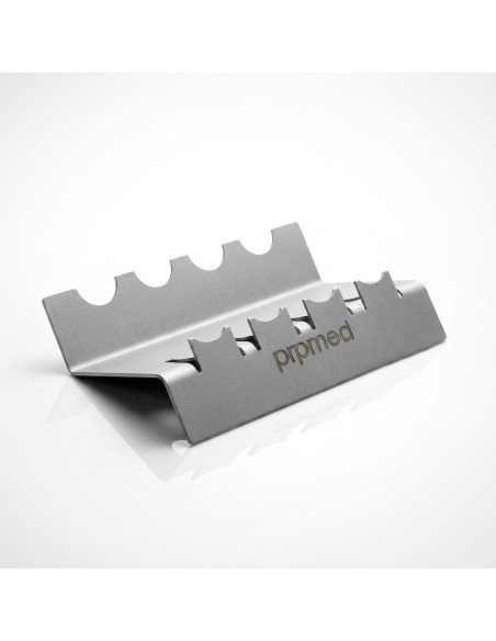 Spritzenhalter - Edelstahl/gebürstet