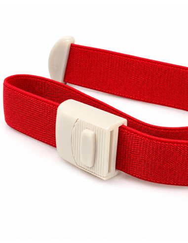 Venenstauer 40 cm rot mit Einhand-Bedienung