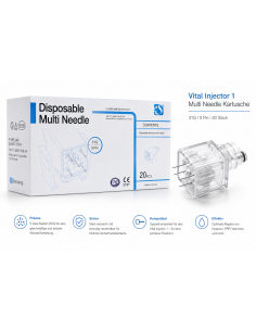Vital Injector 1 Multi Needle Kartusche 31G | 5 Pin