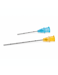 JBP Nano Cannula 25G x 50 mm | Тъпи микроканюли + игли за предварителна пункция | 24 броя 2