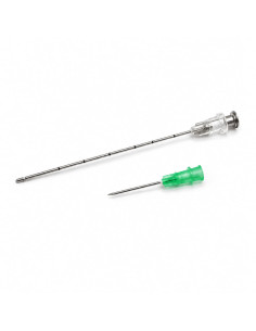 JBP Nano Cannula 22G x 50 mm | Microcanule boante + ace de pre-puncție | 24 bucăți 2