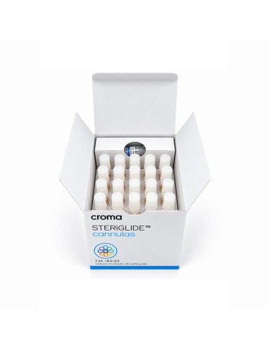 Canulă bontă TSK STERiGLIDE™ 25G × 38 mm de la Croma | Cutie 20 buc.