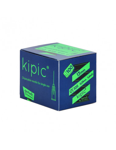 KIPIC® Aguja de Mesoterapia 32G 13mm