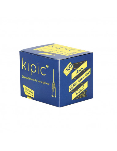 Aiguille de mésothérapie KIPIC® 30G 4mm