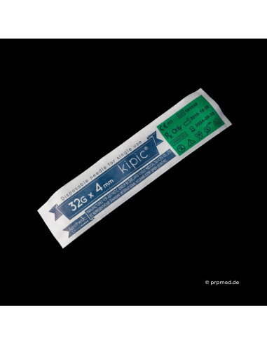 Aiguille de mésothérapie KIPIC® 32Gx4mm