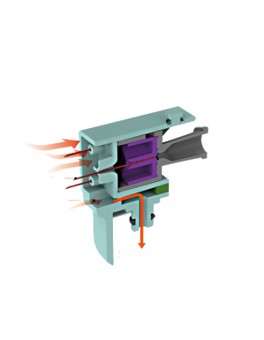 Iniettore Vital 2 - L'originale - Testa di ricambio a 9 pin