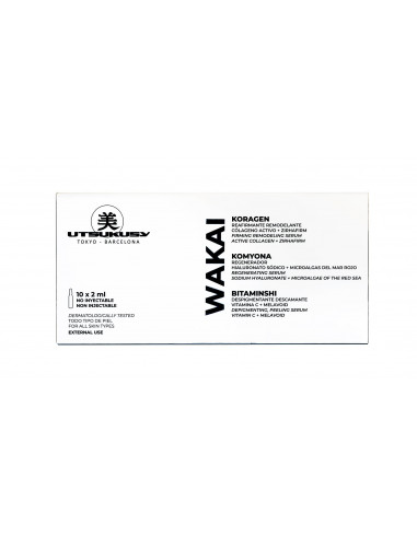 Siero Bitaminshi 10 x 2 ml | contro le macchie pigmentarie