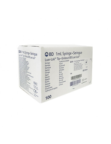 BD Plastipak Luer/Luer-Lok şırıngalar 1ml 3 adet