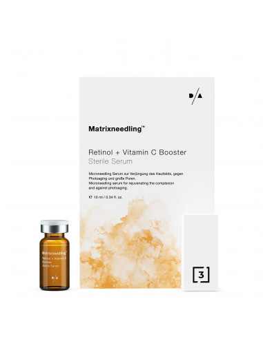Sterile Microneedling Serum | D/A Retinol + Vitamin C Booster