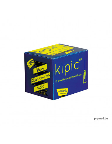 Ago KIPIC® per microiniezione 30Gx25mm | PU 100 pezzi