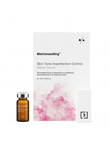 Sterile Microneedling Serum | D/A Skin Tone Imperfection Control | Against Pigment Spots