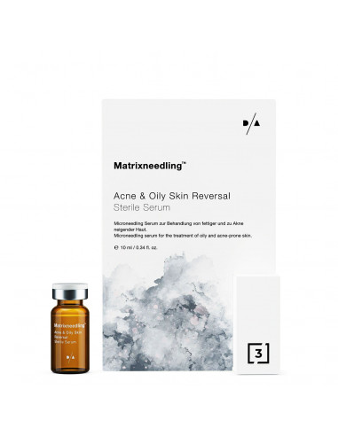 Ser steril Microneedling Serum | D/A Acne & Oily Skin Reversal | Prevenirea acneei și a pielii grase