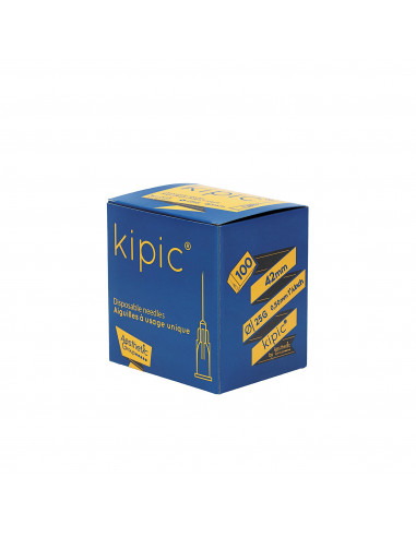 Aguja KIPIC® 25Gx42mm - Precisión y calidad para microjeringas