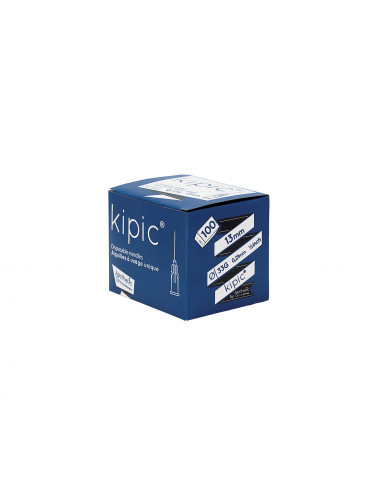 KIPIC® Aiguille pour micro-injection 33Gx13mm | 100 pièces