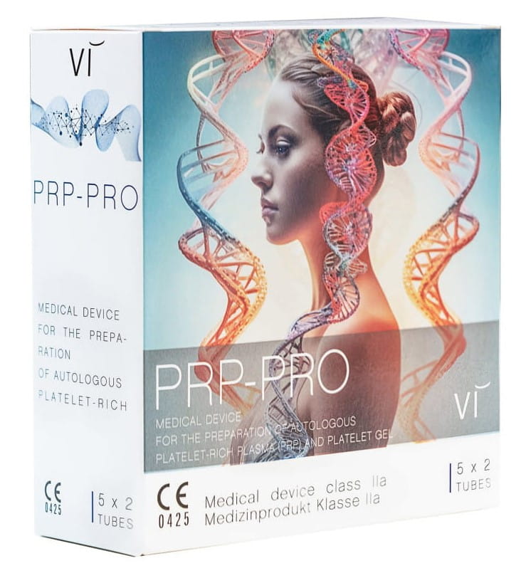 Vi PRP-PRO PRP-Röhrchen in der Originalverpackung, Verkaufseinheit mit 10 Stück