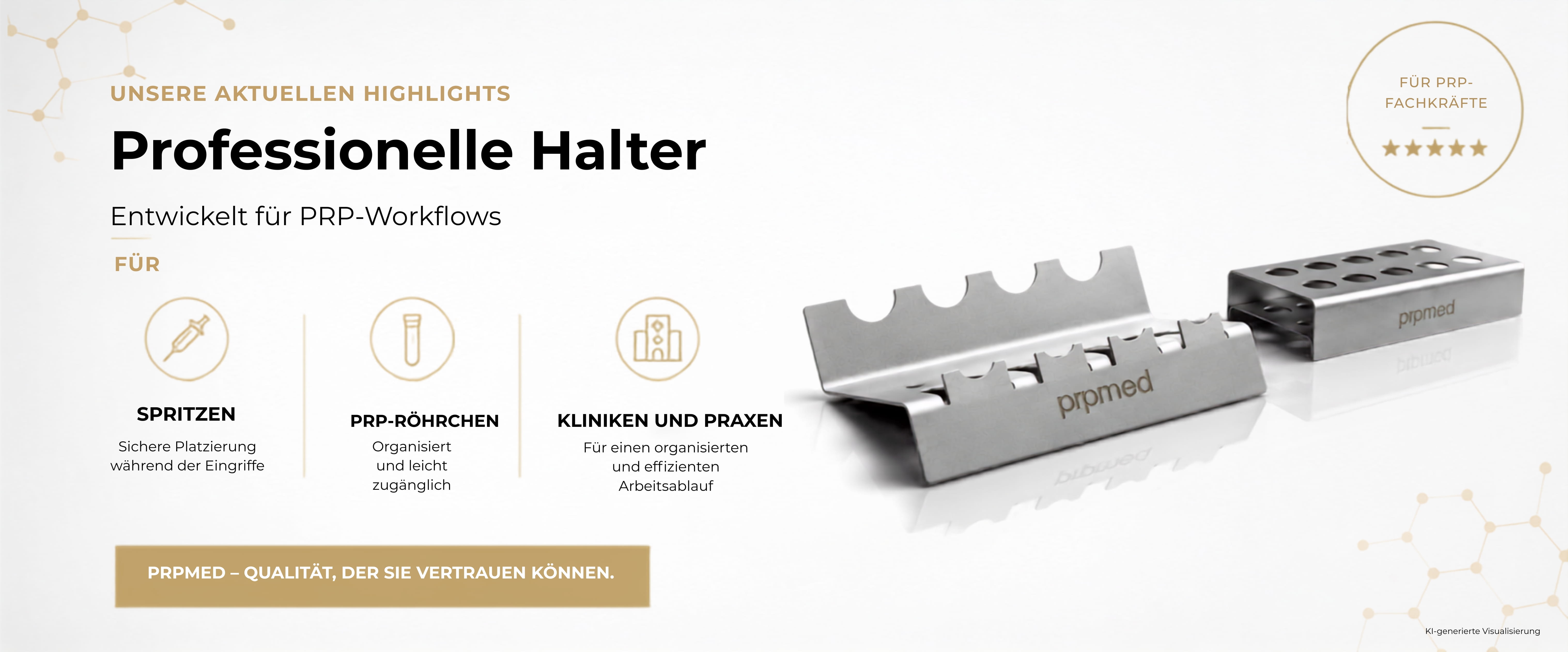Laborröhrchen Halter und Spritzenhalter