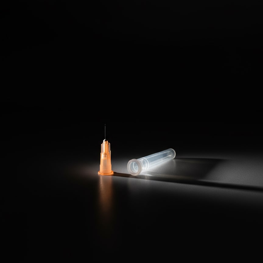 feinste serienmäßig verfügbaren Mikroinjektionsnadel