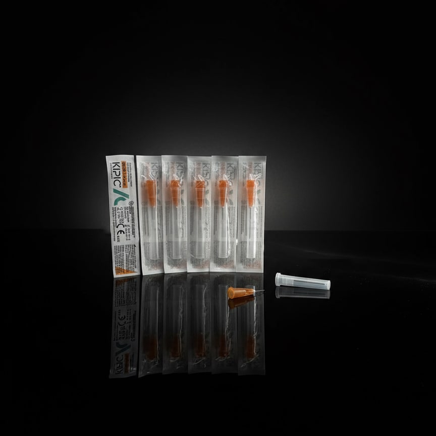 feinste serienmäßig verfügbaren Mikroinjektionsnadel 34G 8mm