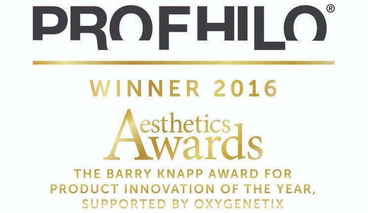 PROFHILO Winner 2016 – Aesthetics Awards Product Innovation of the Year