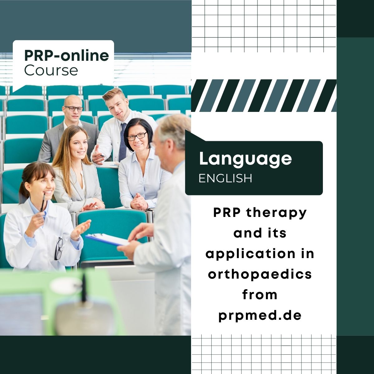 Cours PRP en ligne sur l'orthopédie