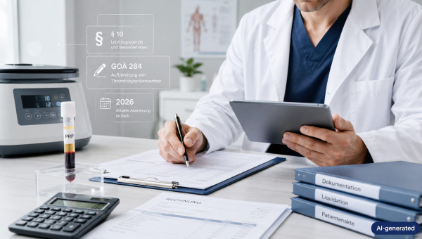 Facturarea PRP conform GOÄ: ghid practic pentru medici 2026