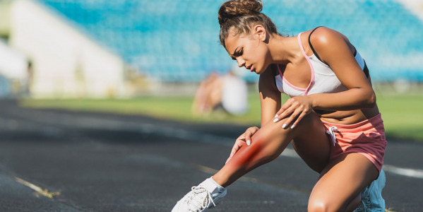 The most common sports injuries that can be treated with PRP. 